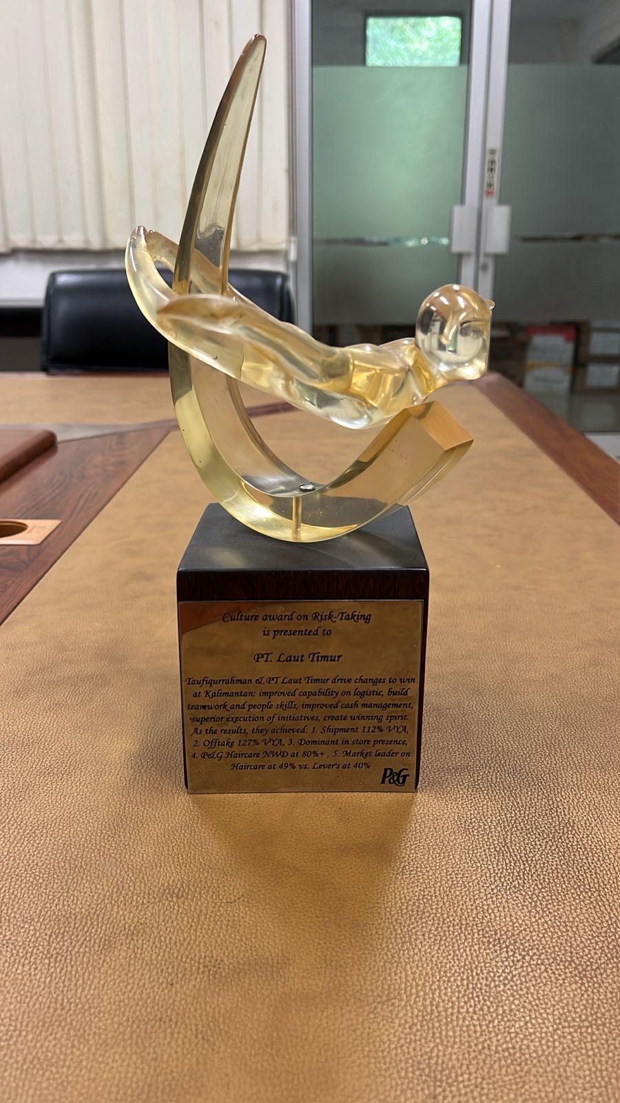 Culture Award on Risk-Taking Culture Award on Risk-Taking