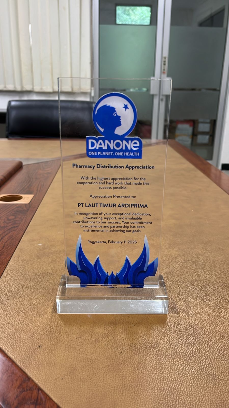 Danone "Pharmacy Distribution Appreciation" Danone "Pharmacy Distribution Appreciation"